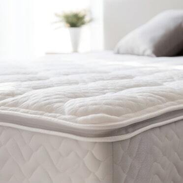 clean white mattress
