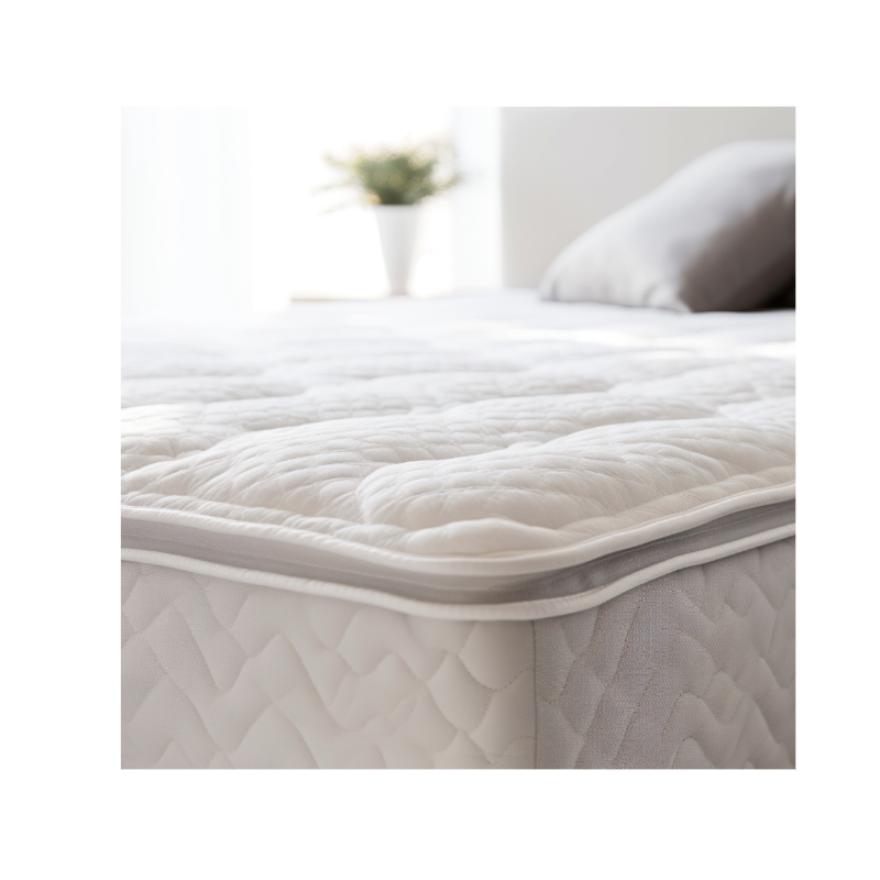 Professionally cleaned mattress
